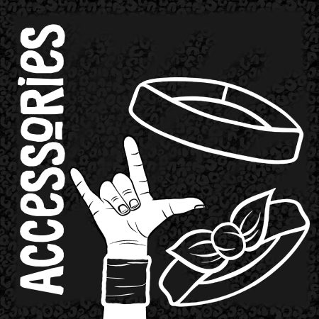 Leopard Print Accessories - Kids and Adult