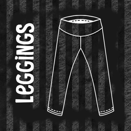 Stripe Print Leggings