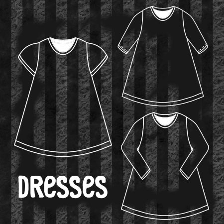 Stripe Print T-Shirt Dress