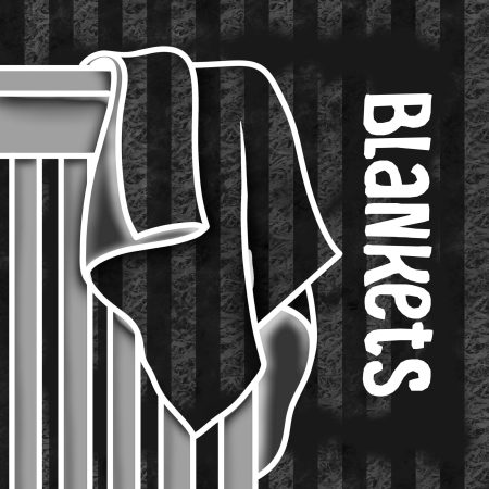 Stripe Print Blanket