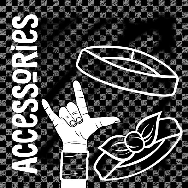 Checkerboard Accessories - Kids and Adult