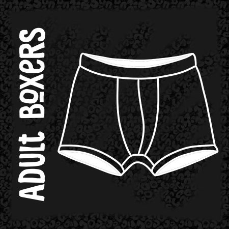 Leopard Print Adult Boxers