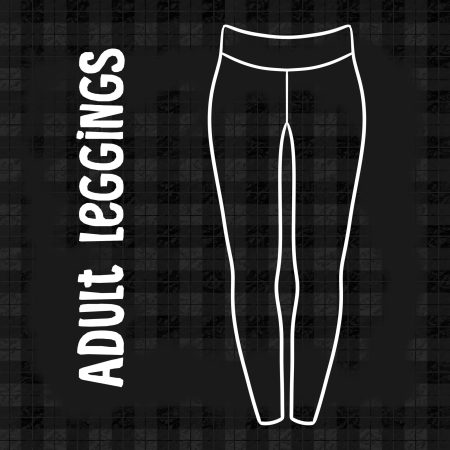 Tartan Print Adult Leggings