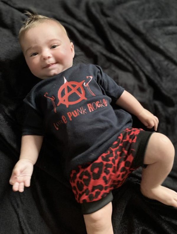 Little Punk Rocker Kids Vinyl Printed Items