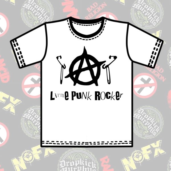 Little Punk Rocker Kids Vinyl Printed Items - Image 4