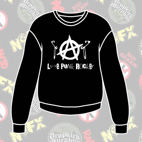 Little Punk Rocker Kids Vinyl Printed Items - Image 2