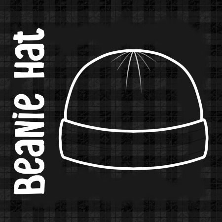 Tartan Print Beanie Hat - Kids and Adult