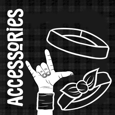 Tartan Print Accessories - Kids and Adults