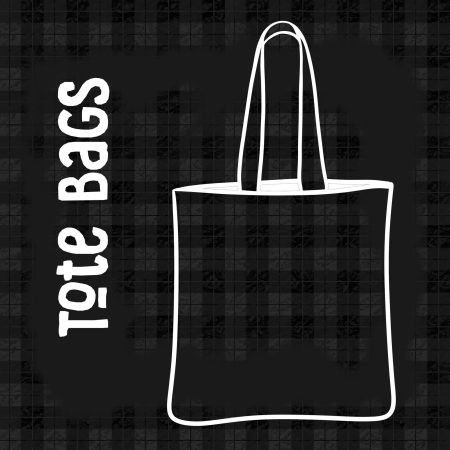 Tartan Print Tote Bag