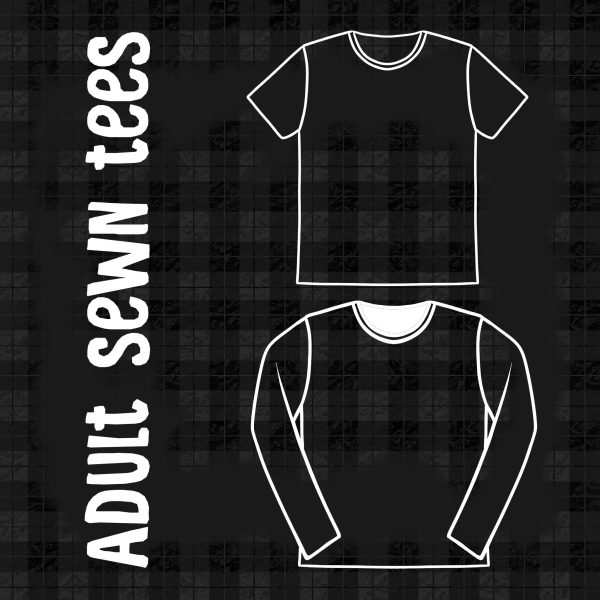 Tartan Adult Straight Cut Sewn Tee