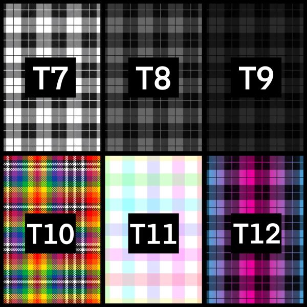 Tartan Adult Fitted Crop Top - Image 3