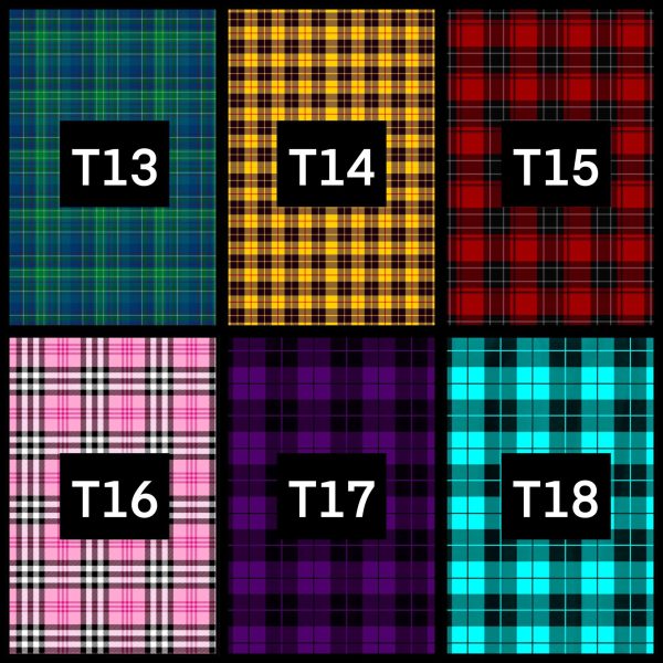 Tartan Adult Fitted Crop Top - Image 4