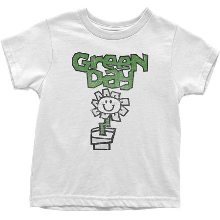GREEN DAY KIDS & TODDLER T-SHIRT: FLOWER POT