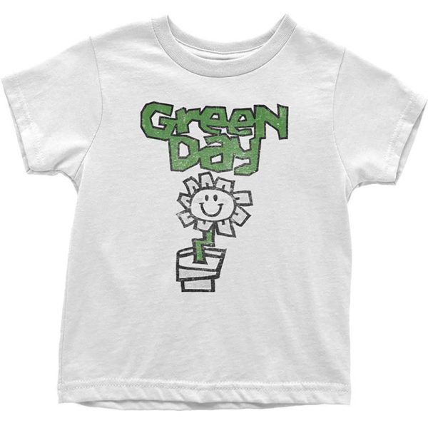GREEN DAY KIDS & TODDLER T-SHIRT: FLOWER POT