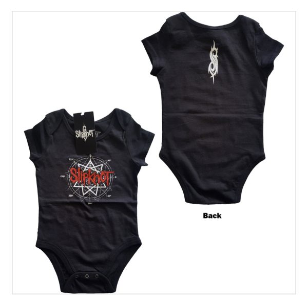 SLIPKNOT KIDS BODYSUIT: STAR LOGO (BACK PRINT)