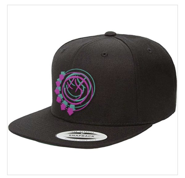 BLINK-182 UNISEX ADULT SNAPBACK CAP: DOUBLE SIX ARROWS