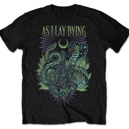 AS I LAY DYING UNISEX T-SHIRT: COBRA