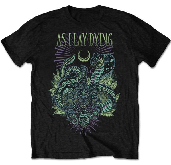 AS I LAY DYING UNISEX T-SHIRT: COBRA