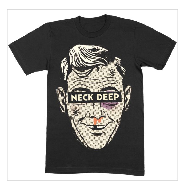 NECK DEEP UNISEX T-SHIRT: NED