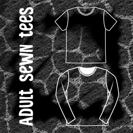 Animal Print Adult Straight Cut Sewn Tee