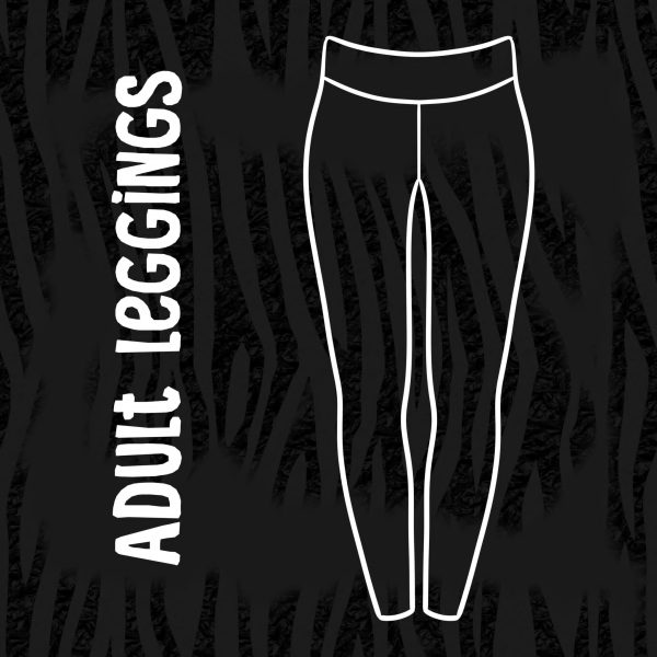 Zebra Adult Leggings