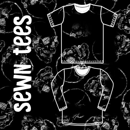 Random Print Sewn Tee