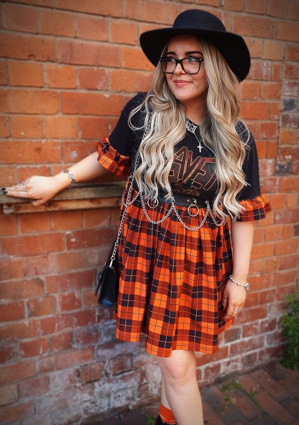 Adult Upcycled Smock Dress - Image 4