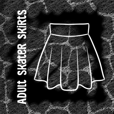 Animal Print Adult Skater Skirt