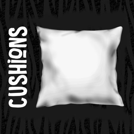 Zebra Print Cushion Cover