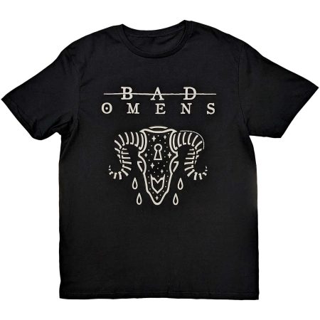 BAD OMENS UNISEX T-SHIRT: RAM SKULL
