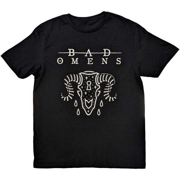 BAD OMENS UNISEX T-SHIRT: RAM SKULL