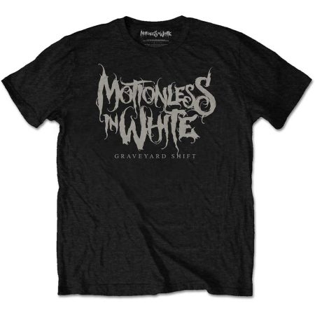 MOTIONLESS IN WHITE UNISEX T-SHIRT: GRAVEYARD SHIFT