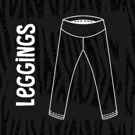 Zebra Print Leggings