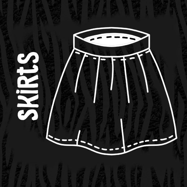 Zebra Skirt