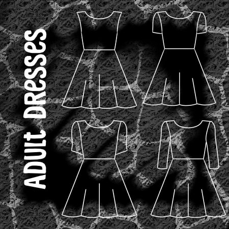 Animal Print Adult Skater Dress