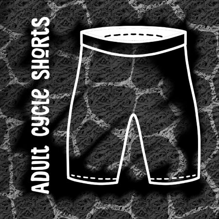 Animal Print Adult Cycling Shorts