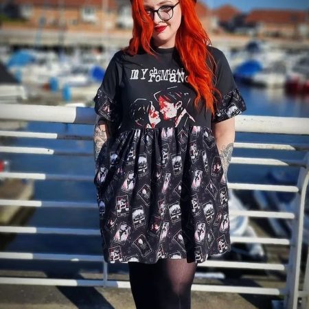 Adult Upcycled Smock Dress