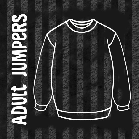 Stripe Print Adult Jumper