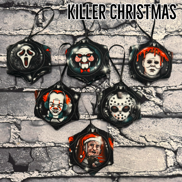 FIVER FRIDAY - Set Of 2 Christmas Baubles - Image 11