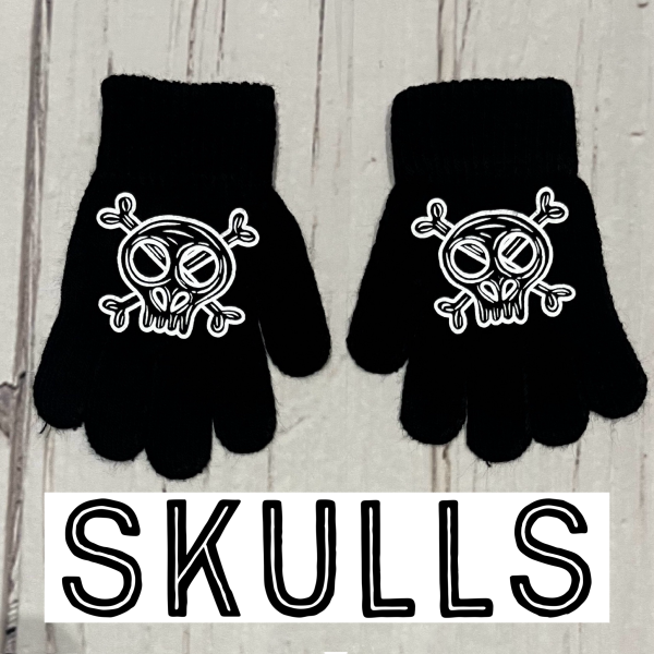 Vinyl Printed Kids Gloves - One Size Fits All - Image 9