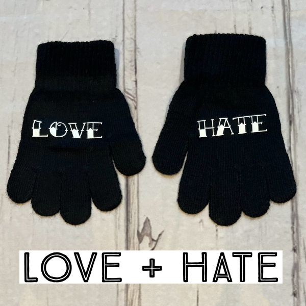 Vinyl Printed Kids Gloves - One Size Fits All - Image 2