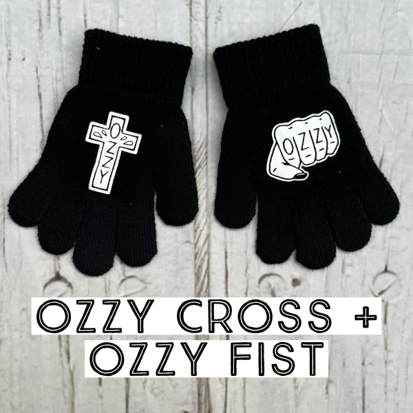 Vinyl Printed Kids Gloves - One Size Fits All - Image 10
