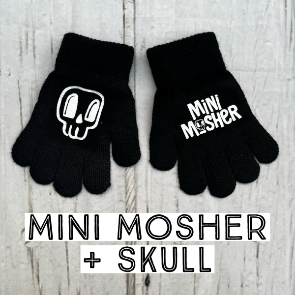 Vinyl Printed Kids Gloves - One Size Fits All - Image 3