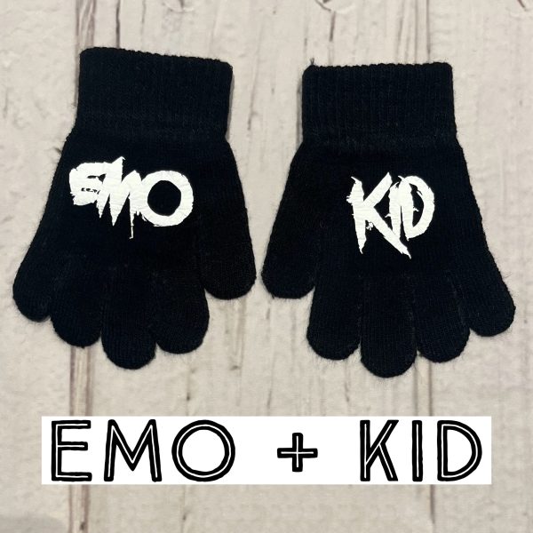 Vinyl Printed Kids Gloves - One Size Fits All - Image 4