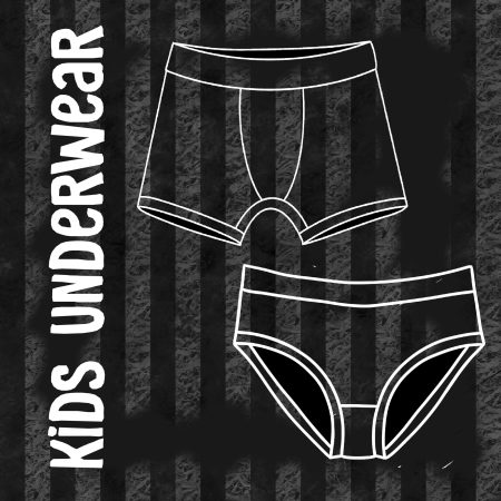 Stripe Print Kids Underwear