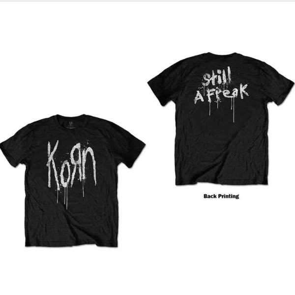 KORN UNISEX T-SHIRT: STILL A FREAK (BACK PRINT) - Image 2