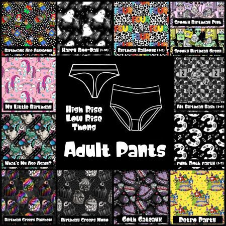 Birthday Collection - Adult Pants