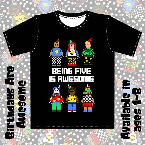 Birthday Collection DTF Printed Items - Kids and Adult - Image 4