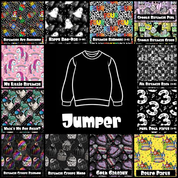 Birthday Collection Jumper