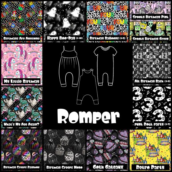 Birthday Collection Romper